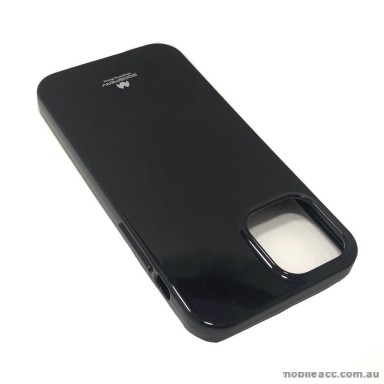 Korean Mercury TPU Jelly Case For iPhone12  6.1inch  Black