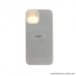 Genuine MOLAN CANO TPU Jelly Case For iPhone 12 6.1inch  Silver