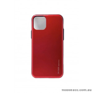 Mercury SKY SLIDE BUMPER CASE With Card Holder For iPhone11 Pro 5.8 inch  Red