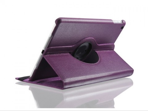 360 Degree Rotary Flip Case for Samsung Tab A 8.0  T290  Purple
