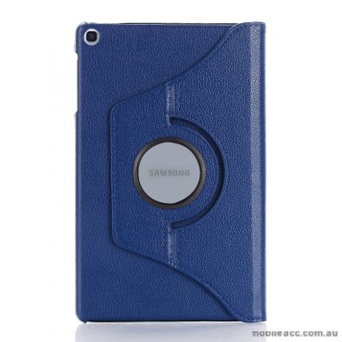 360 Degree Rotary Flip Case for Samsung Tab A 8.0  T290  Navy Blue