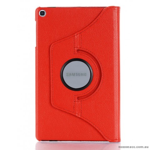 360 Degree Rotary Flip Case for Samsung Tab A 8.0  T290  Red