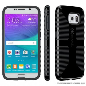 Speck CandyShell Grip Case for Samsung Galaxy S6 - Black/Slate Grey