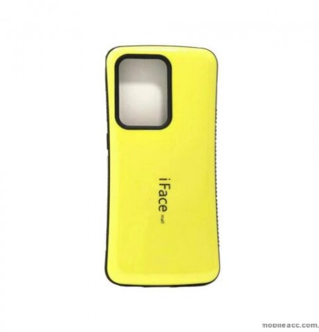 ifacMall Anti-Shock Case For Samsung S21 Ultra 6.8 inch  Yellow