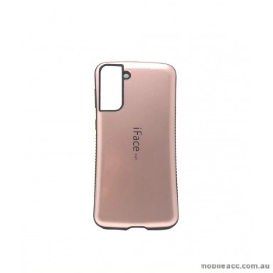 ifacMall Anti-Shock Case For Samsung S21 6.2 inch  Rose Gold
