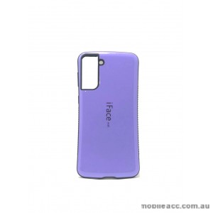 ifacMall Anti-Shock Case For Samsung S21 6.2 inch  Purple